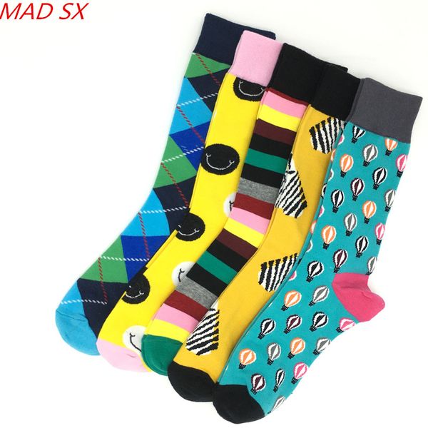 5 pairs/lot men's colorful casual combed cotton socks fashion pattern happy socks men various styles dress crew, Black
5 pairs/lot men's colorful casual combed cotton socks fashion pattern happy socks men various styles dress crew, Black