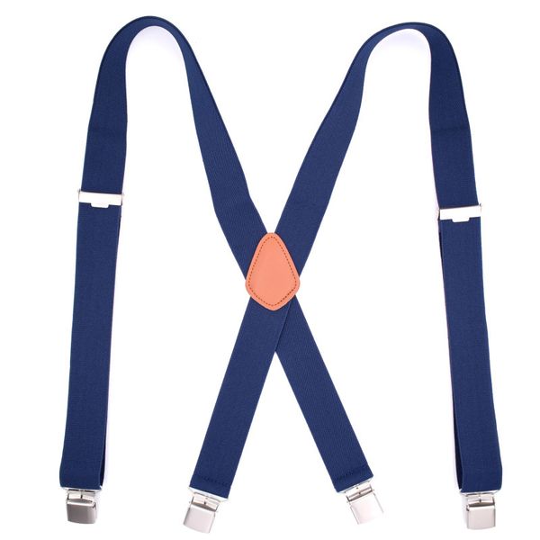 navy blue men suspenders 1.38" wide work suspenders adjustable braces elastic x-back clips-on suspensorios trousers strap, Black;white
navy blue men suspenders 1.38" wide work suspenders adjustable braces elastic x-back clips-on suspensorios trousers strap, Black;white