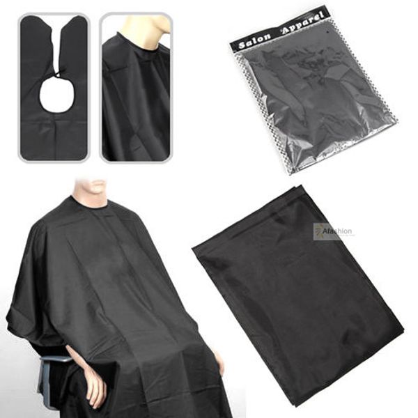 1pc 140*100cm black barber cape convenient fold hair cut hairdressing gown cloth styling tools hairdresser supplies waterproof
1pc 140*100cm black barber cape convenient fold hair cut hairdressing gown cloth styling tools hairdresser supplies waterproof