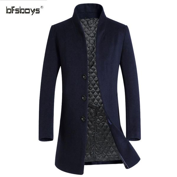 wholesale-bfsboys 2017 men's wool jackets autumn winter brand men woolen coats middle long jackets and coats mens warm wool overcoat, Tan;black
wholesale-bfsboys 2017 men's wool jackets autumn winter brand men woolen coats middle long jackets and coats mens warm wool overcoat, Tan;black