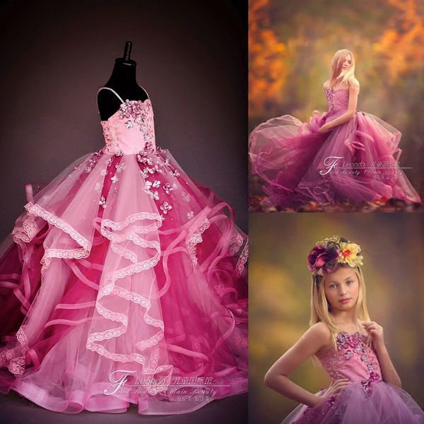 gorgeous flower girl dresses for wedding spaghetti lace 3d floral appliques beded tiered skirts girls pageant dresses kids formal gowns, White;blue
gorgeous flower girl dresses for wedding spaghetti lace 3d floral appliques beded tiered skirts girls pageant dresses kids formal gowns, White;blue