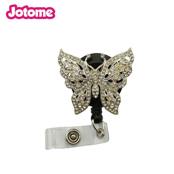 50pcs/lot plain silver butterfly brooch id name card yoyo retractable id badge reel holder clip, Gray
50pcs/lot plain silver butterfly brooch id name card yoyo retractable id badge reel holder clip, Gray