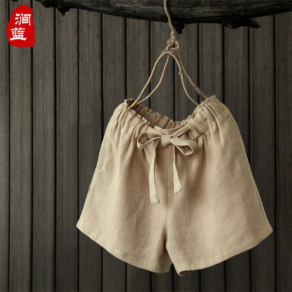 2018 new arrival cotton and linen spring and summer women shorts solid color bottoms, White;black
2018 new arrival cotton and linen spring and summer women shorts solid color bottoms, White;black