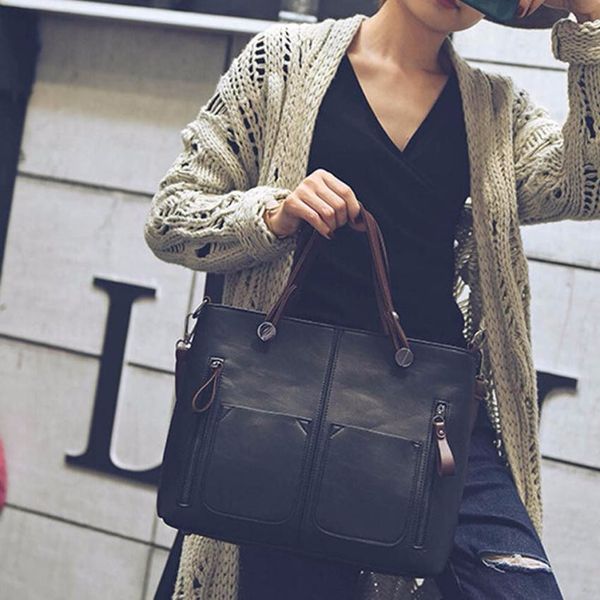 women pu leather large handbag ladies crossbody shoulder bag satchel tote bags messenger bag for girls male handbag bolsos mujer
women pu leather large handbag ladies crossbody shoulder bag satchel tote bags messenger bag for girls male handbag bolsos mujer