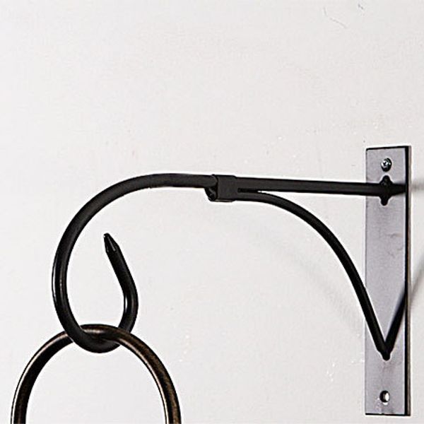 wrought iron wall hook for hanging lantern bird feeder wind chime flower pot basket downcurled hanging plant bracket screw mount
wrought iron wall hook for hanging lantern bird feeder wind chime flower pot basket downcurled hanging plant bracket screw mount