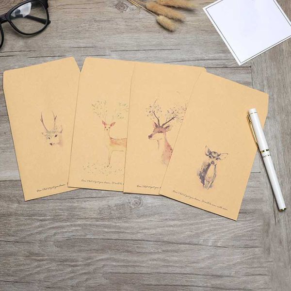 10 pcs/set cartoon diy deer envelope cute retro kraft paper envelopes gift card office stationery supplier
10 pcs/set cartoon diy deer envelope cute retro kraft paper envelopes gift card office stationery supplier