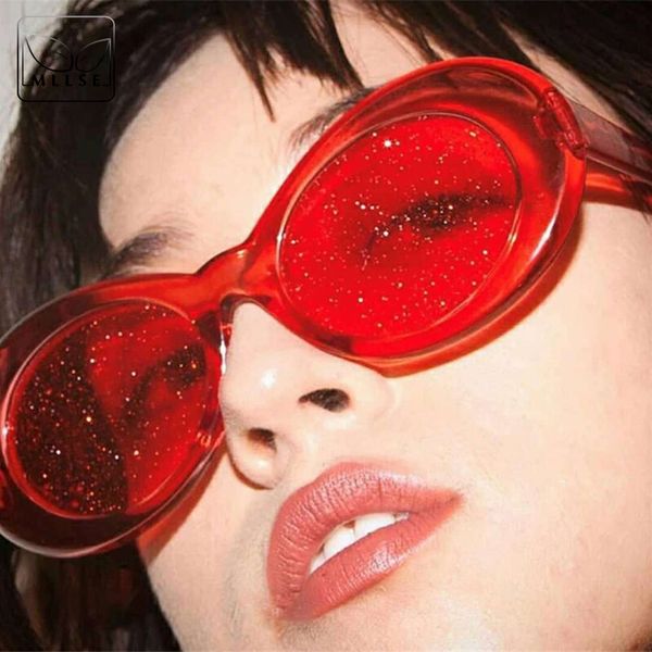 mllse fashion sunglasses for wonmen oval vintage stylish colourful granular the new personality eye wear uv400 men sunglasses, White;black
mllse fashion sunglasses for wonmen oval vintage stylish colourful granular the new personality eye wear uv400 men sunglasses, White;black