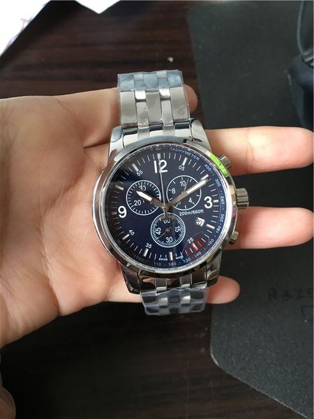 watch high sapphire steel band japan quartz ts02 stainless steel glass chronograph shipping quality eacxu, Slivery;brown
watch high sapphire steel band japan quartz ts02 stainless steel glass chronograph shipping quality eacxu, Slivery;brown