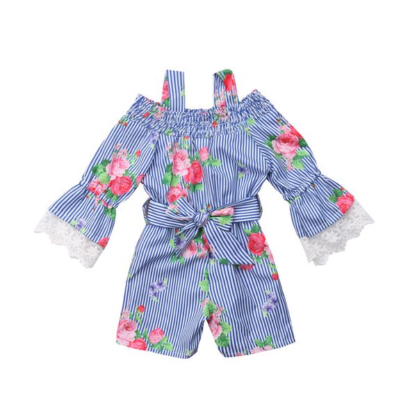 toddler kids baby girl clothing off-shoulder flower stripe lace romper off shoulder cute jumpsuit outfit clothes baby girls 1-6t, Blue
toddler kids baby girl clothing off-shoulder flower stripe lace romper off shoulder cute jumpsuit outfit clothes baby girls 1-6t, Blue