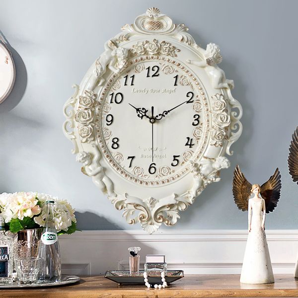 european creative decorative wall clock living room bedroom silent clock l restaurant wall charts
european creative decorative wall clock living room bedroom silent clock l restaurant wall charts