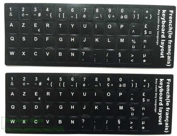 

1000pc lot french keyboard ticker franch azerty for lapde kkeyboard ticker 11 6 12 13 3 14 15 4 17 3 inch keyboard