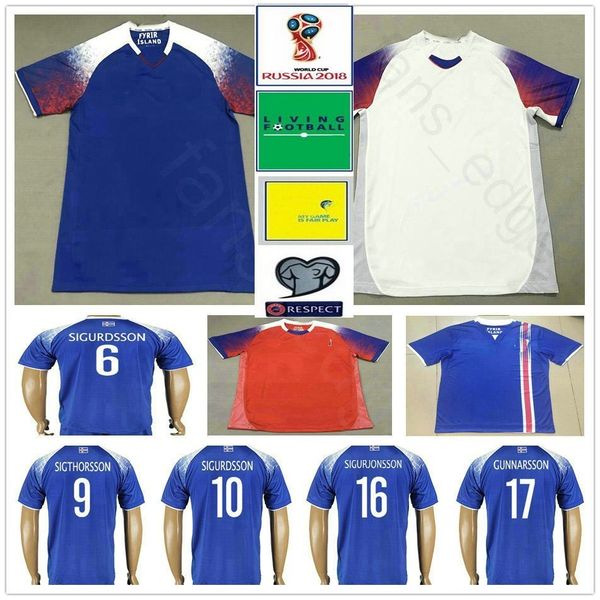 2018 world cup jersey 6 sigurdsson 9 sigthorsson 17 gunnarsson 22 gudjohnsen 8 bjarnason custom blue white soccer football shirt, Black;yellow
2018 world cup jersey 6 sigurdsson 9 sigthorsson 17 gunnarsson 22 gudjohnsen 8 bjarnason custom blue white soccer football shirt, Black;yellow