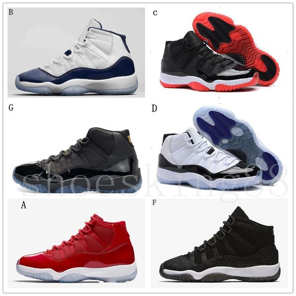 2018 11 11s space jam bred concord basketball shoes men women 11s gym red midnight navy gamma blue 72-10 with box
2018 11 11s space jam bred concord basketball shoes men women 11s gym red midnight navy gamma blue 72-10 with box