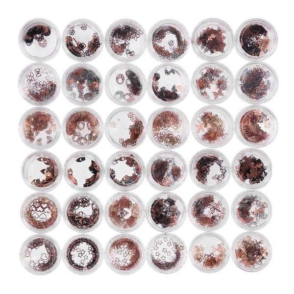 12boxes 3d shining metal slices nail art tips sticker manicure decals decor four colors avaliable decorative sequins diy, Silver;gold
12boxes 3d shining metal slices nail art tips sticker manicure decals decor four colors avaliable decorative sequins diy, Silver;gold