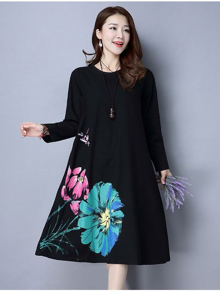 long sleeve maternity dress loose large size clothes for pregnant women dresses casual o-neck pregnancy dress, White
long sleeve maternity dress loose large size clothes for pregnant women dresses casual o-neck pregnancy dress, White