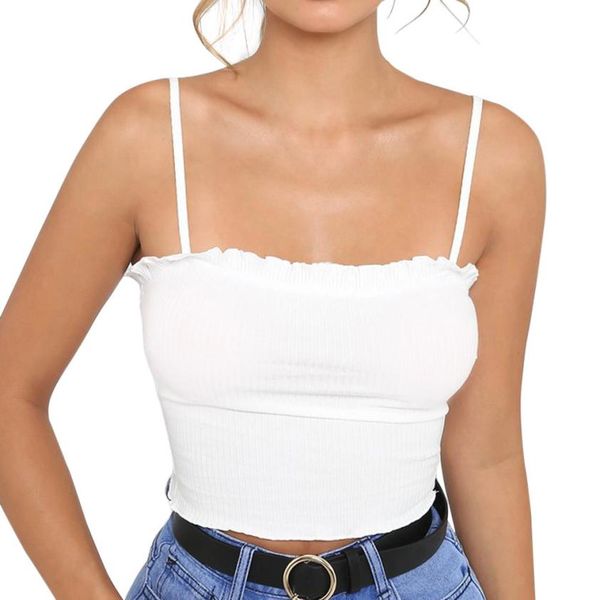 crochet vest women tank ruffles summer 2018 black white camisas mujer womens camis cropped feminino #820
crochet vest women tank ruffles summer 2018 black white camisas mujer womens camis cropped feminino #820