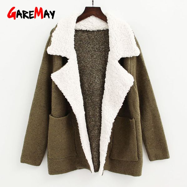 velvet jacket for women winter coats 2018 autumn jackets outwear women long knitted jacket knitting womens coat female warm, Black;brown
velvet jacket for women winter coats 2018 autumn jackets outwear women long knitted jacket knitting womens coat female warm, Black;brown