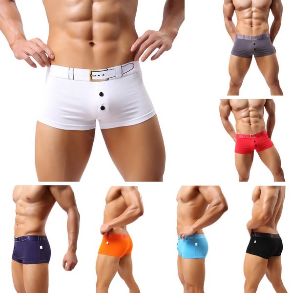 men underwear boxer fashion comfortable short u convex bulge pouch underpant for men drop shipping, Black;white
men underwear boxer fashion comfortable short u convex bulge pouch underpant for men drop shipping, Black;white