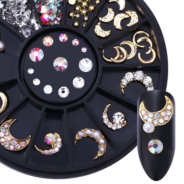 1 box gold colorful nail rhinestone clear flat boom nail art 3d decoration in wheel, Silver;gold
1 box gold colorful nail rhinestone clear flat boom nail art 3d decoration in wheel, Silver;gold