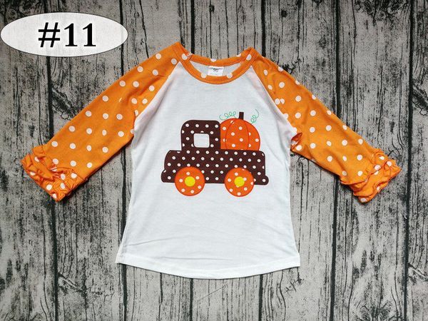 pumpkin print thanksgiving day kids cotton icing raglan tshirt baby orange dot ruffle sleeves white baby unicorn shirts 20styles, Blue
pumpkin print thanksgiving day kids cotton icing raglan tshirt baby orange dot ruffle sleeves white baby unicorn shirts 20styles, Blue
