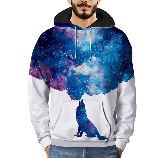 muqgew men hoodies 2018 autumn sweatshirts brand male long sleeve 3d printed galaxy wolf big size sudadera hombre, Black
muqgew men hoodies 2018 autumn sweatshirts brand male long sleeve 3d printed galaxy wolf big size sudadera hombre, Black