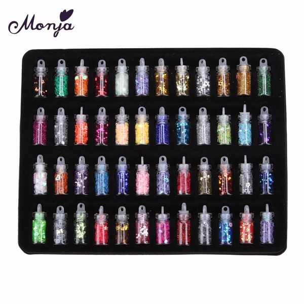 monja 48 jar mix style nail art rhinestones beads glitter powder sequins flakes stickers 3d design decoration, Silver;gold
monja 48 jar mix style nail art rhinestones beads glitter powder sequins flakes stickers 3d design decoration, Silver;gold