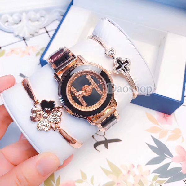 Relogio feminino роскошные женские часы H дизайн бренда девушка кварцевые часы повседнев
Relogio feminino роскошные женские часы H дизайн бренда девушка кварцевые часы повседнев