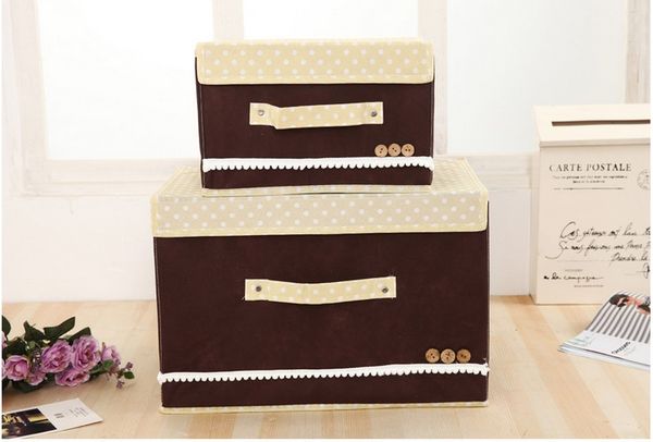 non-woven fabric foldable storage box, brown color, sanitary pad storage box, with handle, large size
non-woven fabric foldable storage box, brown color, sanitary pad storage box, with handle, large size