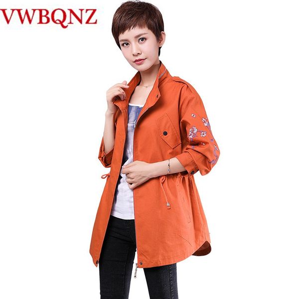 wine red navy blue orange women windbreaker 2018 spring loose plus size 5xl middle-aged mother casual long sleeve trench coats, Tan;black
wine red navy blue orange women windbreaker 2018 spring loose plus size 5xl middle-aged mother casual long sleeve trench coats, Tan;black