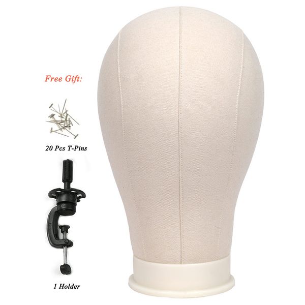 WYF 21"22"23"24"25" Mannequin Canvas Block Head and Stand and T-Pins Set For Hair Extensions Lace Wigs Making Display Styling
WYF 21"22"23"24"25" Mannequin Canvas Block Head and Stand and T-Pins Set For Hair Extensions Lace Wigs Making Display Styling