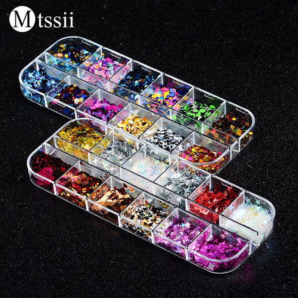 mtssii 12 grids laser nail art sequins mixed round star design ultra thin tips shimmer paillette nail manicure decoration, Silver;gold
mtssii 12 grids laser nail art sequins mixed round star design ultra thin tips shimmer paillette nail manicure decoration, Silver;gold