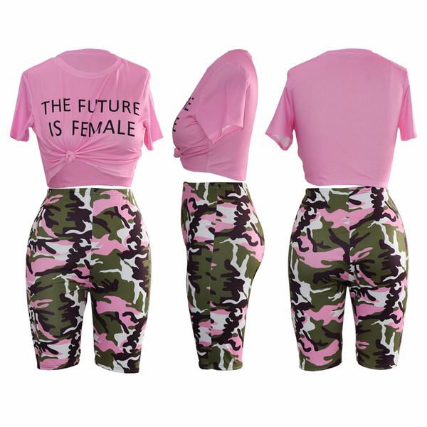 Pullover Camouflage Pink Two Piece Set Summer Outfits T Shirt Crop Top And Camo Shorts Set Sexy Tracksuit Matching Sets Female
Pullover Camouflage Pink Two Piece Set Summer Outfits T Shirt Crop Top And Camo Shorts Set Sexy Tracksuit Matching Sets Female