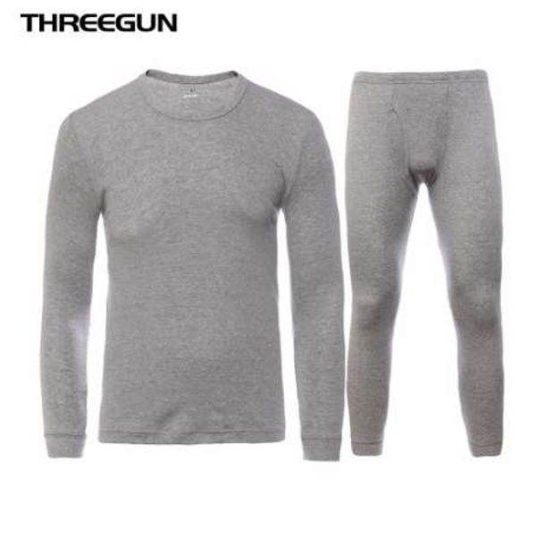 threegun 100% cotton winter round neck warm long johns set for men ultra-soft solid color thin thermal underwear men's pajamas, Black;white
threegun 100% cotton winter round neck warm long johns set for men ultra-soft solid color thin thermal underwear men's pajamas, Black;white