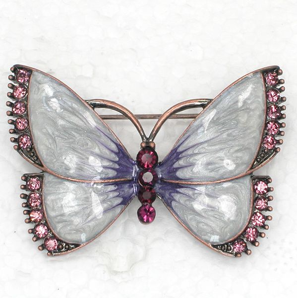 wholesale crystal brooch rhinestone enameling butterfly brooches fashion costume pin brooch jewelry gift c866, Gray
wholesale crystal brooch rhinestone enameling butterfly brooches fashion costume pin brooch jewelry gift c866, Gray
