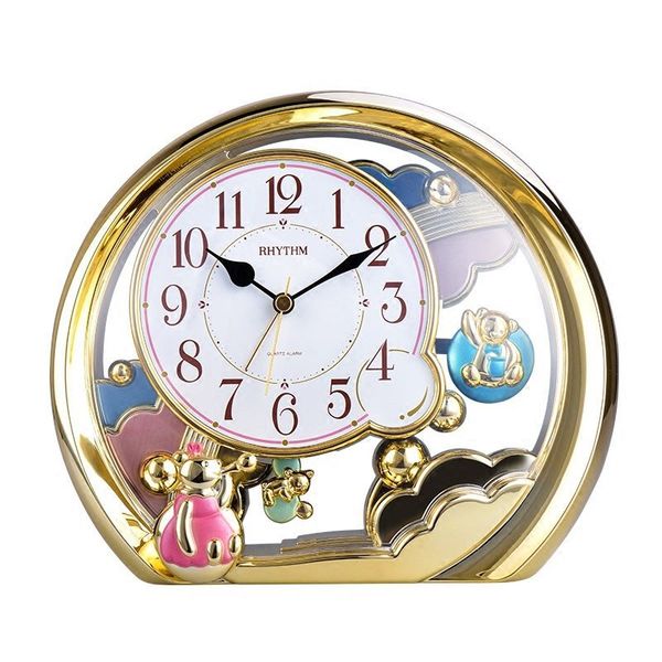 cute mini bear saat silent jumping movement table clock pendulum desk clock gold frame children's gifts
cute mini bear saat silent jumping movement table clock pendulum desk clock gold frame children's gifts