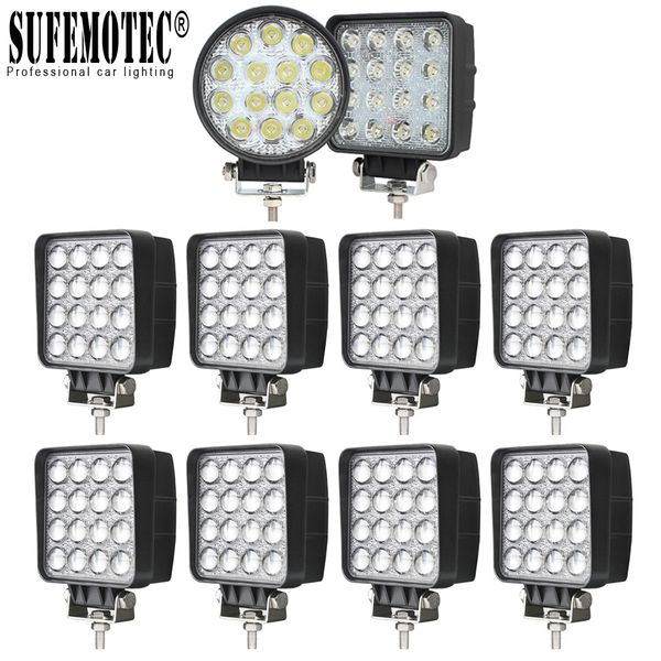 10pcs 4.5 inch round led work light 12v 24v fog spotlights truck atv utv boat tractor 4x4 offroad square waterproof driving working lights
10pcs 4.5 inch round led work light 12v 24v fog spotlights truck atv utv boat tractor 4x4 offroad square waterproof driving working lights