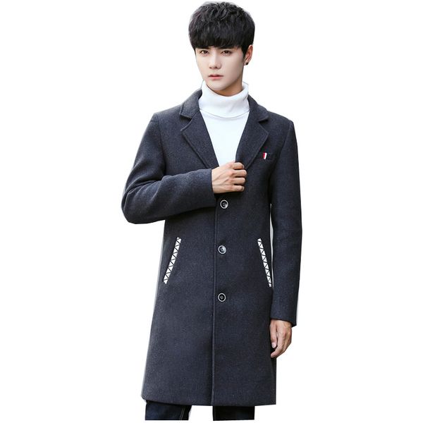 new arrival autumn jacket trench coat men brand clothing fashion mens long coat male overcoat, Tan;black
new arrival autumn jacket trench coat men brand clothing fashion mens long coat male overcoat, Tan;black