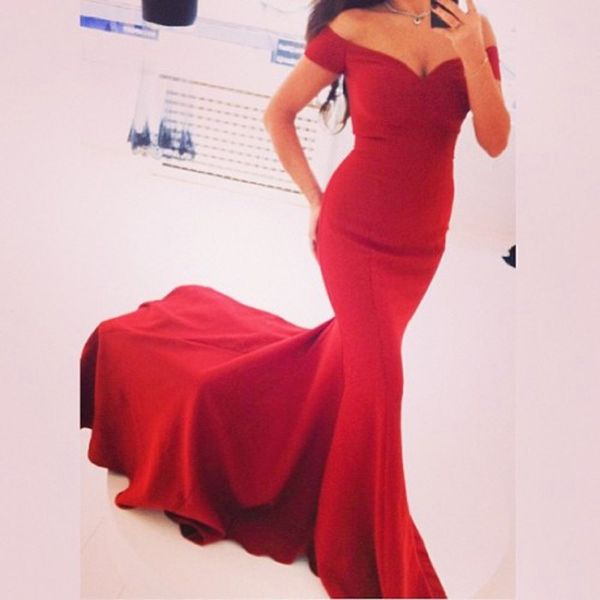 vintage wine red off the shoulder mermaid evening dress v-neck formal prom gowns 2018 vestido de fiesta, Black
vintage wine red off the shoulder mermaid evening dress v-neck formal prom gowns 2018 vestido de fiesta, Black