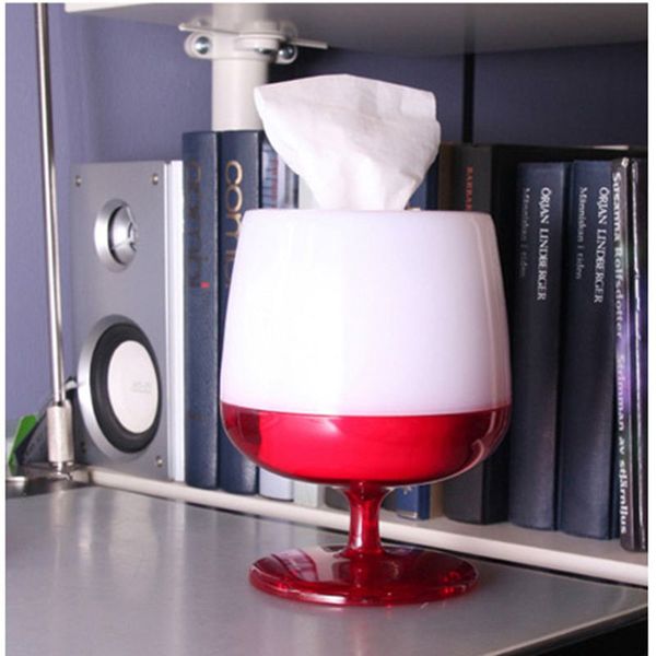 1pc fashion creative red wine glass towel pumping / tissue box tissue sets shelves emotional
1pc fashion creative red wine glass towel pumping / tissue box tissue sets shelves emotional