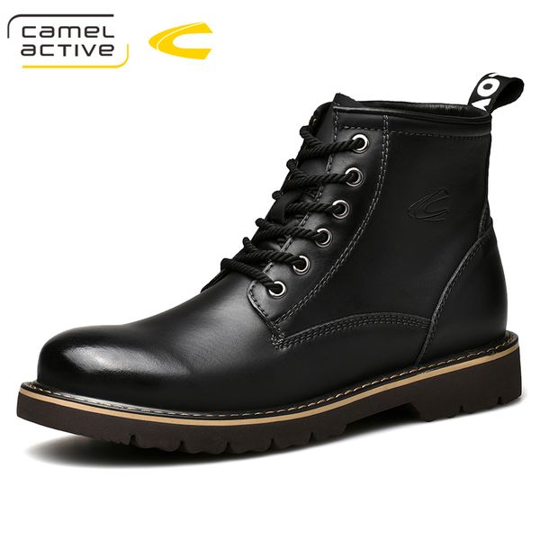 camel active new men's boots autumn winter casual man genuine leather boots youth comfortable men ankle, Black
camel active new men's boots autumn winter casual man genuine leather boots youth comfortable men ankle, Black