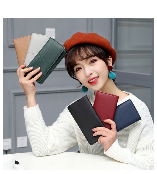 contracted super female wallet long leather wholesale 2018 new temperament a buckle to soft thin wallet. mwgqp
contracted super female wallet long leather wholesale 2018 new temperament a buckle to soft thin wallet. mwgqp
