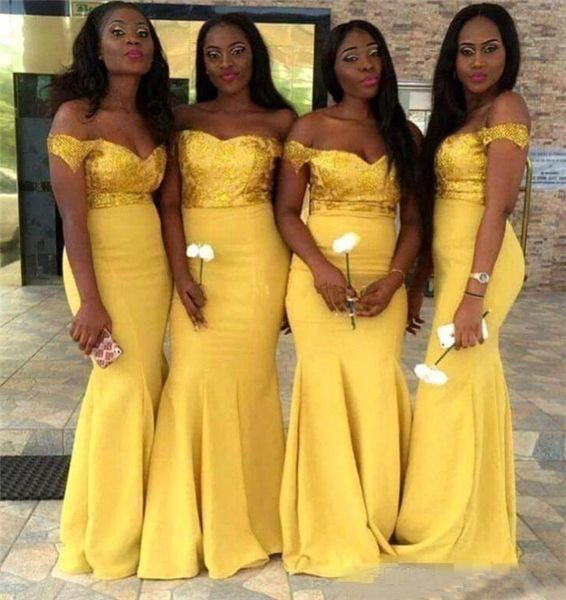 yellow lace bridesmaid dresses mermaid satin floor length off shoulder long african formal prom dress for black girls beaded party gown, White;pink
yellow lace bridesmaid dresses mermaid satin floor length off shoulder long african formal prom dress for black girls beaded party gown, White;pink