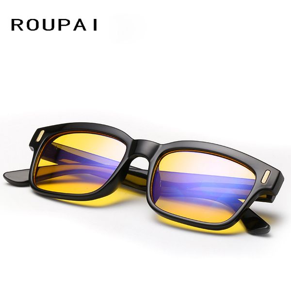 roupai 2018 stylish men's computer goggles glasses, radiation resistance, absolute survival flying, White;black
roupai 2018 stylish men's computer goggles glasses, radiation resistance, absolute survival flying, White;black