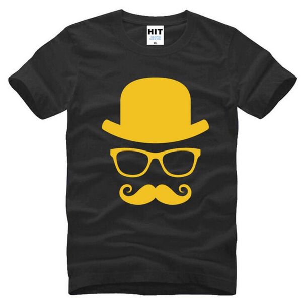 hat glasses musta novelty printed t shirts men summer style short sleeve o-neck cotton men's t shirt fashion cute male tee, White;black
hat glasses musta novelty printed t shirts men summer style short sleeve o-neck cotton men's t shirt fashion cute male tee, White;black