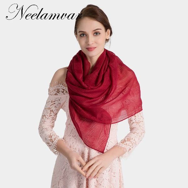 neelamvar fashion brand new women plain color scarf hollow out fringe cotton shawls solid scarves echarpe all-match hijab, Blue;gray
neelamvar fashion brand new women plain color scarf hollow out fringe cotton shawls solid scarves echarpe all-match hijab, Blue;gray