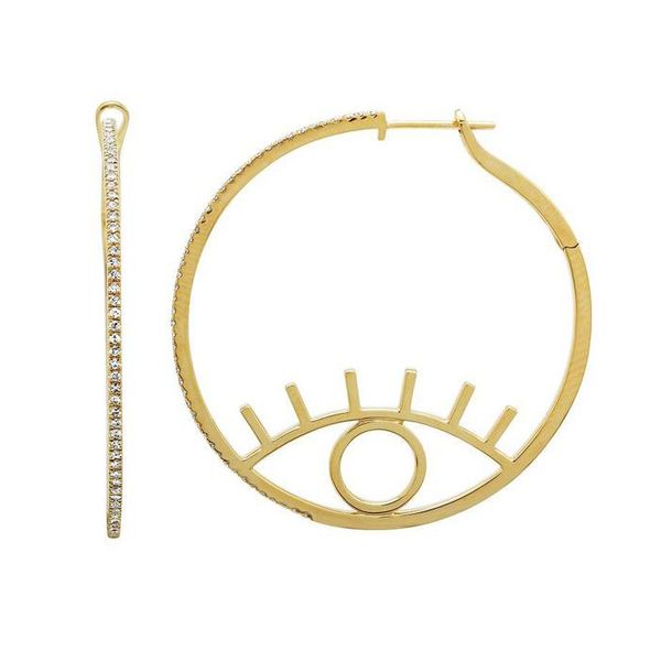 gold plated micro pave cz circle hoop turkish evil eye earring fashion lucky sign girl lady gift jewelry eye design, Golden;silver
gold plated micro pave cz circle hoop turkish evil eye earring fashion lucky sign girl lady gift jewelry eye design, Golden;silver