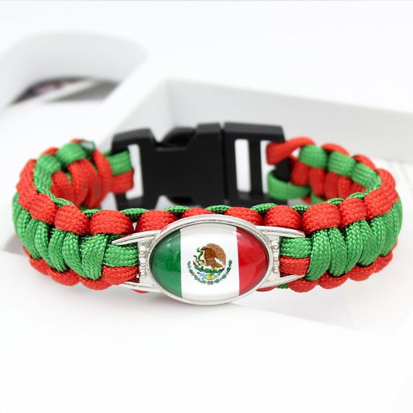 wholesale popular world cup glow charm paracord bracelets mexico jamaica japan korea scotland england flag bracelet, Black
wholesale popular world cup glow charm paracord bracelets mexico jamaica japan korea scotland england flag bracelet, Black