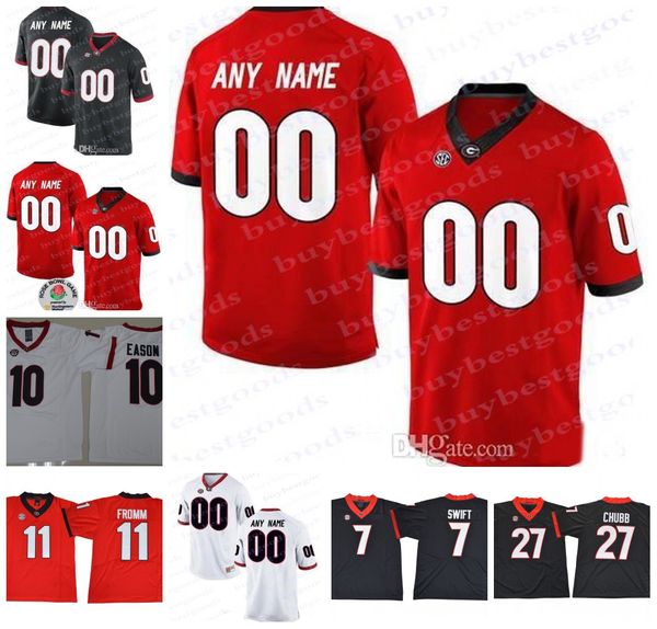 custom uga georgia bulldogs college football 11 jake fromm 27 nick chubb 10 jacob eason jerseys personalized any name number rose bowl jerse, Black
custom uga georgia bulldogs college football 11 jake fromm 27 nick chubb 10 jacob eason jerseys personalized any name number rose bowl jerse, Black