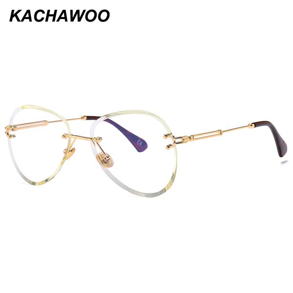 kachawoo rimless glasses female accessories 2018 clear lens gold metal frameless eyeglasses women decoration, Silver
kachawoo rimless glasses female accessories 2018 clear lens gold metal frameless eyeglasses women decoration, Silver