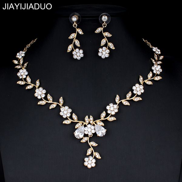 jiayijiaduo classic bridal jewellery set for women's dresses accessories cubic necklace earrings set gold color wedding dresses, Slivery;golden
jiayijiaduo classic bridal jewellery set for women's dresses accessories cubic necklace earrings set gold color wedding dresses, Slivery;golden